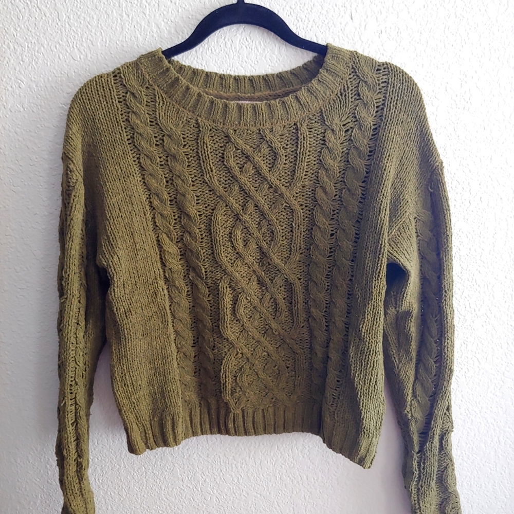 Olive Green Sweater